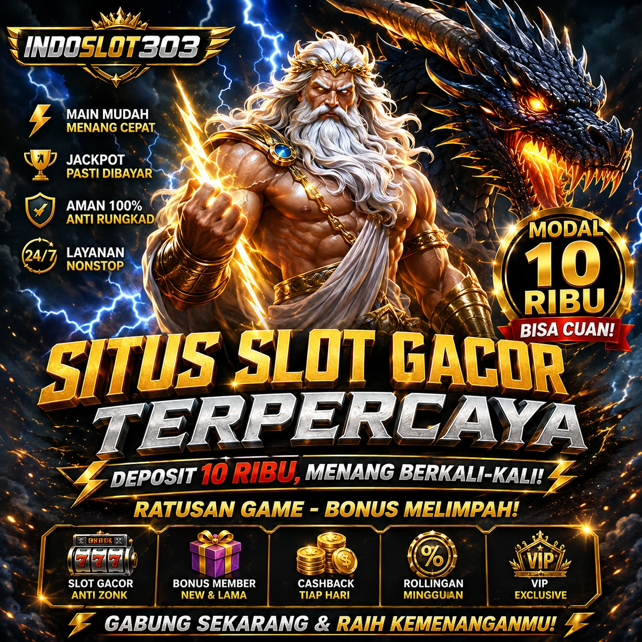 INDOSLOT303 # Coba Nyelot Disini Jaminan Menang Lebih Gede